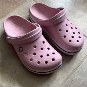 CROCS Women's Pink Slip-On Water Shoes